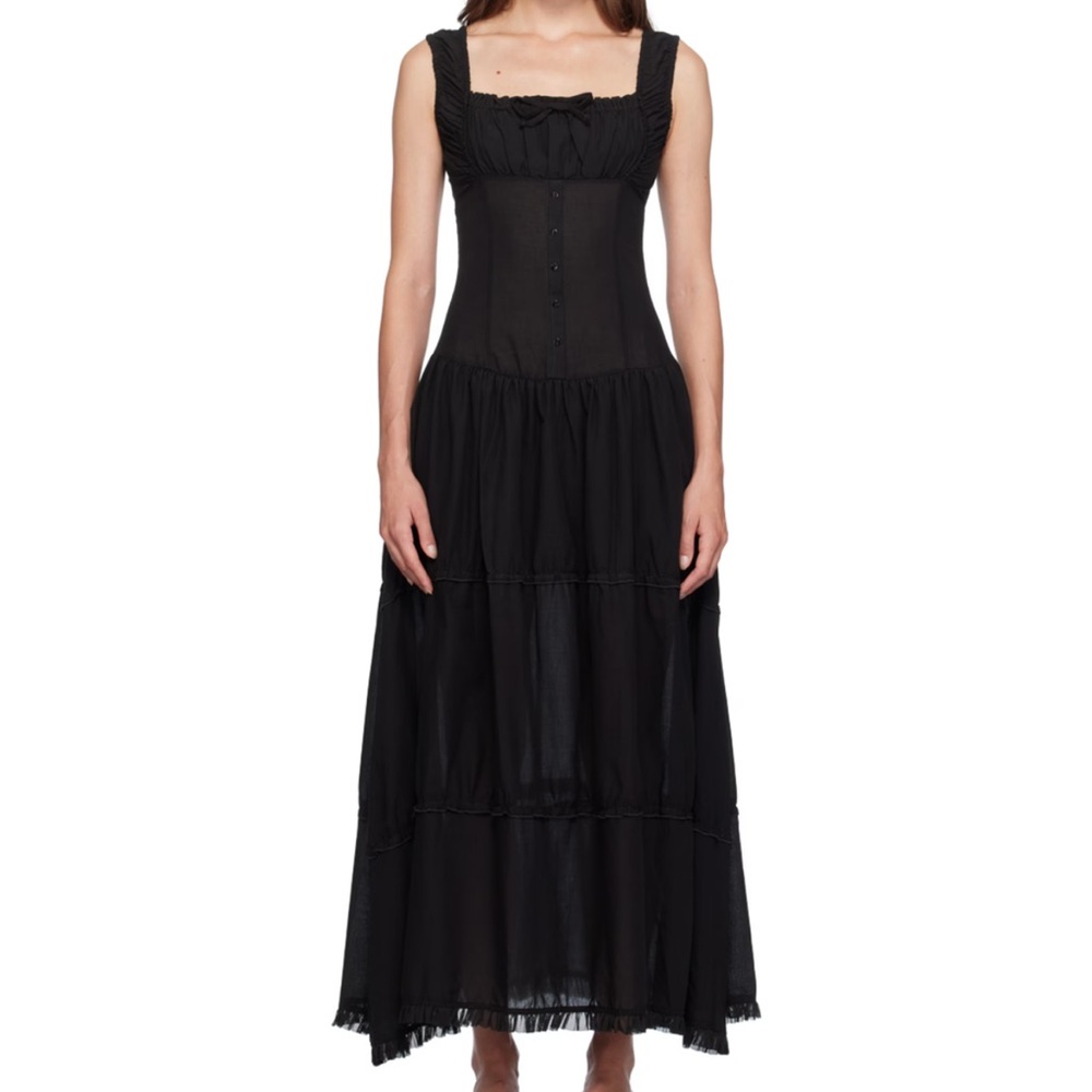 Frankie’s Bikinis Christabelle Maxi Dress NWT S